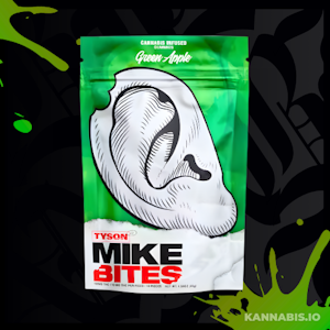 Tyson - Tyson 2.0 - Mike Bites Solventless Gummies - Green Apple
