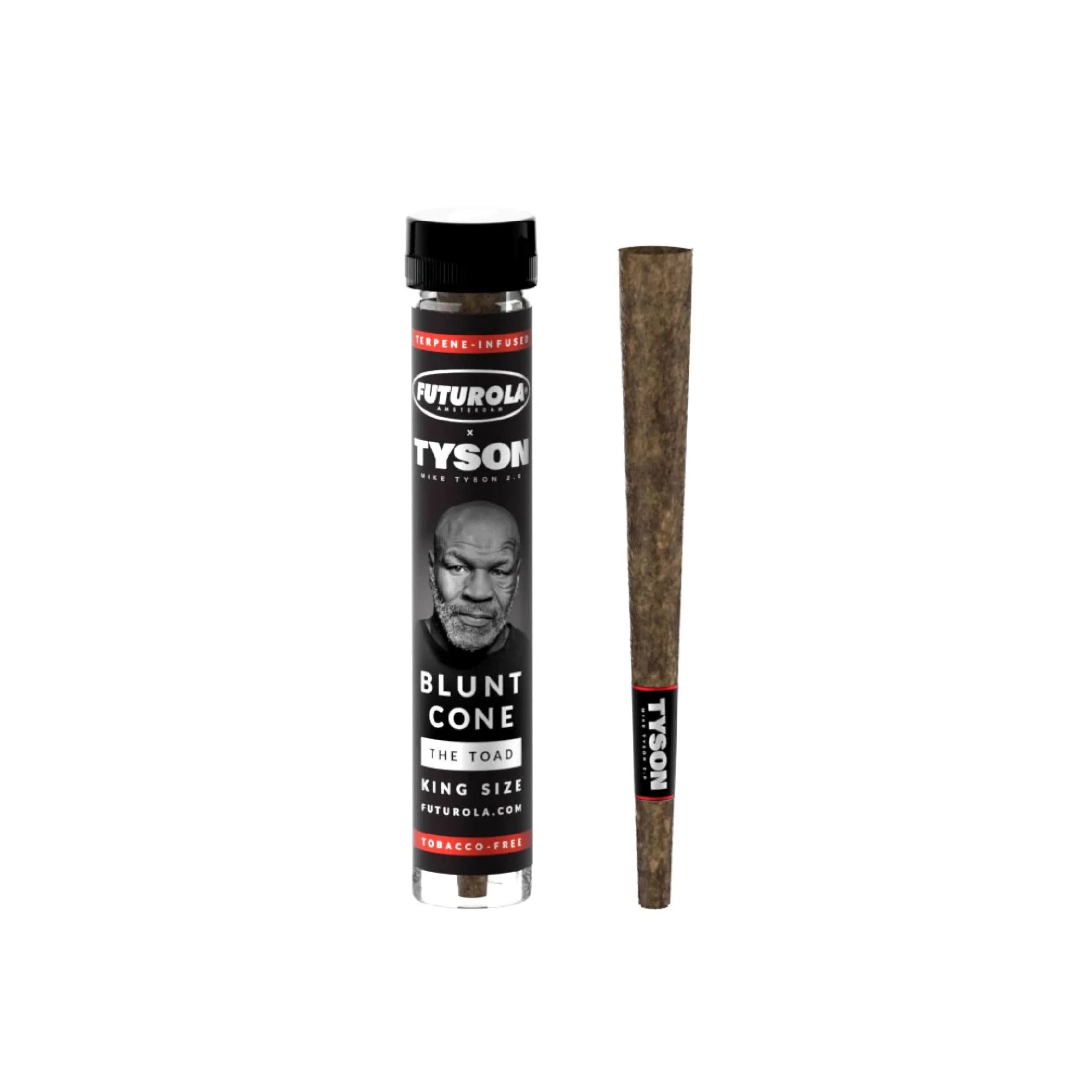 Tyson 2.0 x FUTUROLA - Tyson "The Toad" Terpene Infused Blunt Cone Main Image