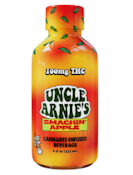 [Uncle Arnie's] THC Beverage - 100mg - Smackin Apple (H)
