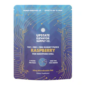 Upstate Elevator Gummies Raspberry - Indica 10mg