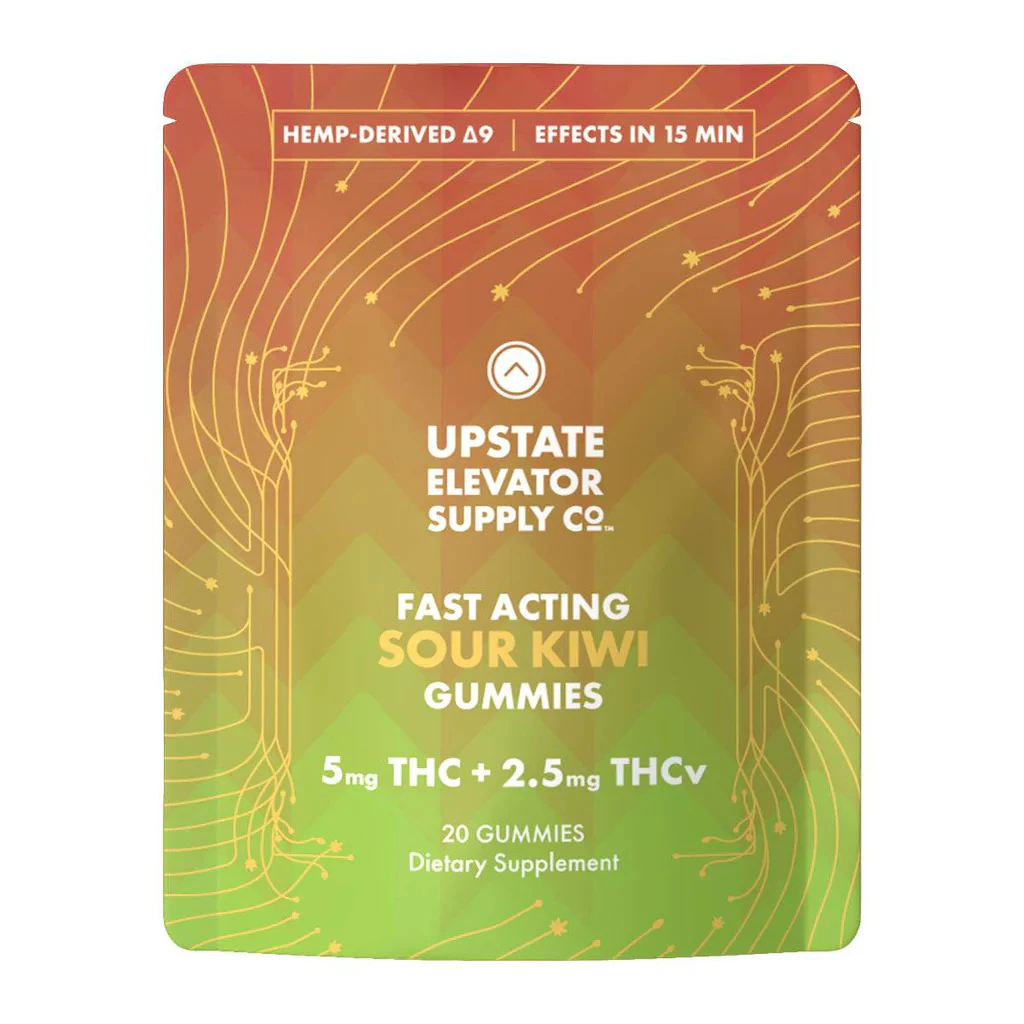 Upstate Elevator - Upstate Elevator Gummies Sour Kiwi - Uplift Main Image