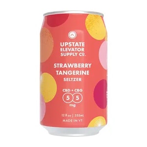Upstate Elevator - Upstate Elevator | Wild Strawberry Tangerine Seltzer | CBG+CBD