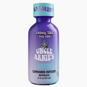 UNCLE ARNIE'S - Drink - Blueberry Night Cap - 20:1 - THC:CBN - Shot - 100MG