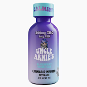 UNCLE ARNIE'S - Drink - Blueberry Night Cap - 20:1 - THC:CBN - Shot - 100MG