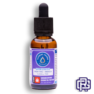 FARMER'S FRIEND EXTRACTS - Unflavored Indica Tincture | 30mL 1000mg (THC)