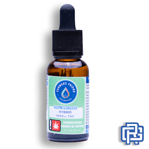 FARMER'S FRIEND EXTRACTS - Unflavored Hybrid Tincture | 30mL 1000mg (THC)
