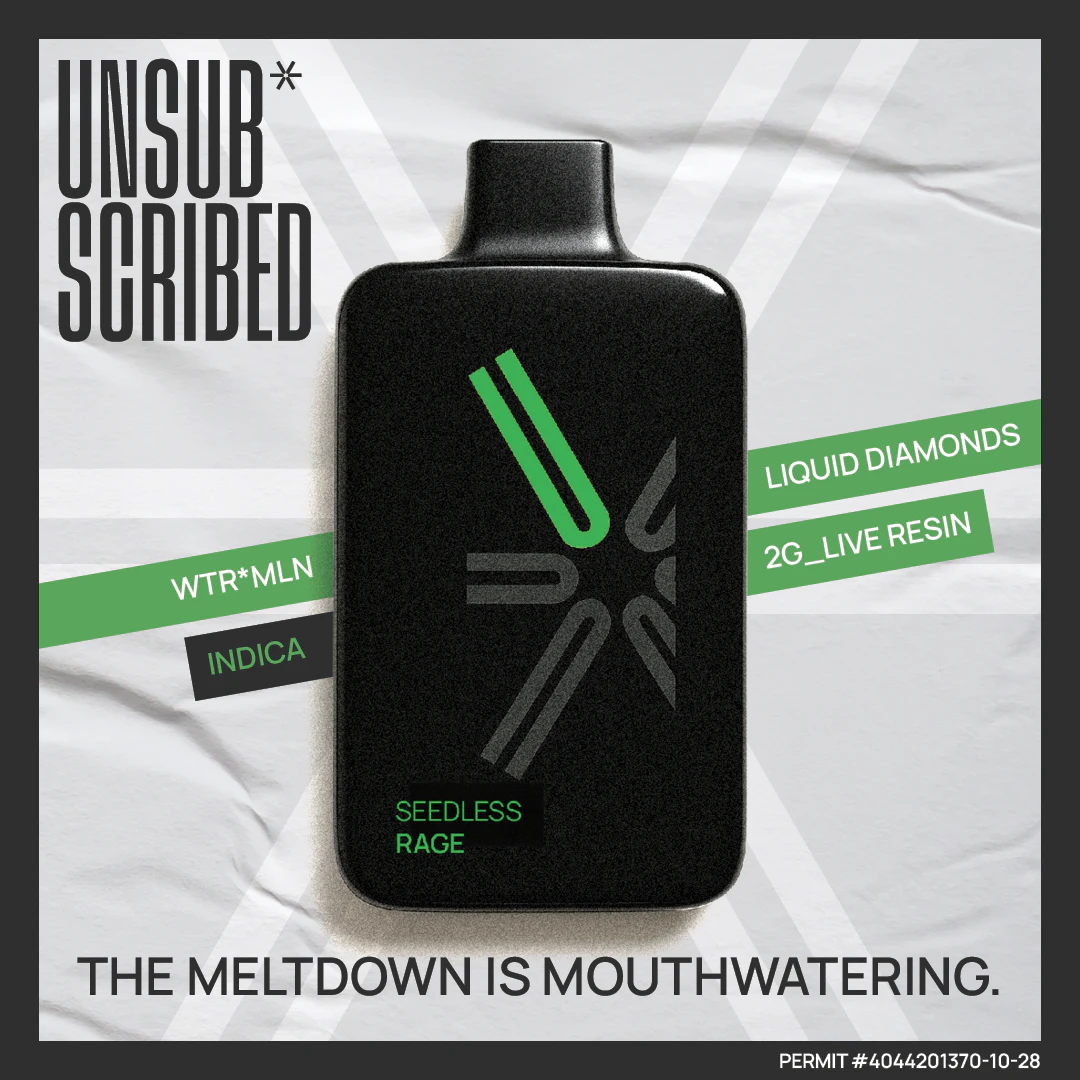 Detour - UNSUBSCRIBED | (2G) Liquid Diamond & Live Resin | Seedless Rage Main Image