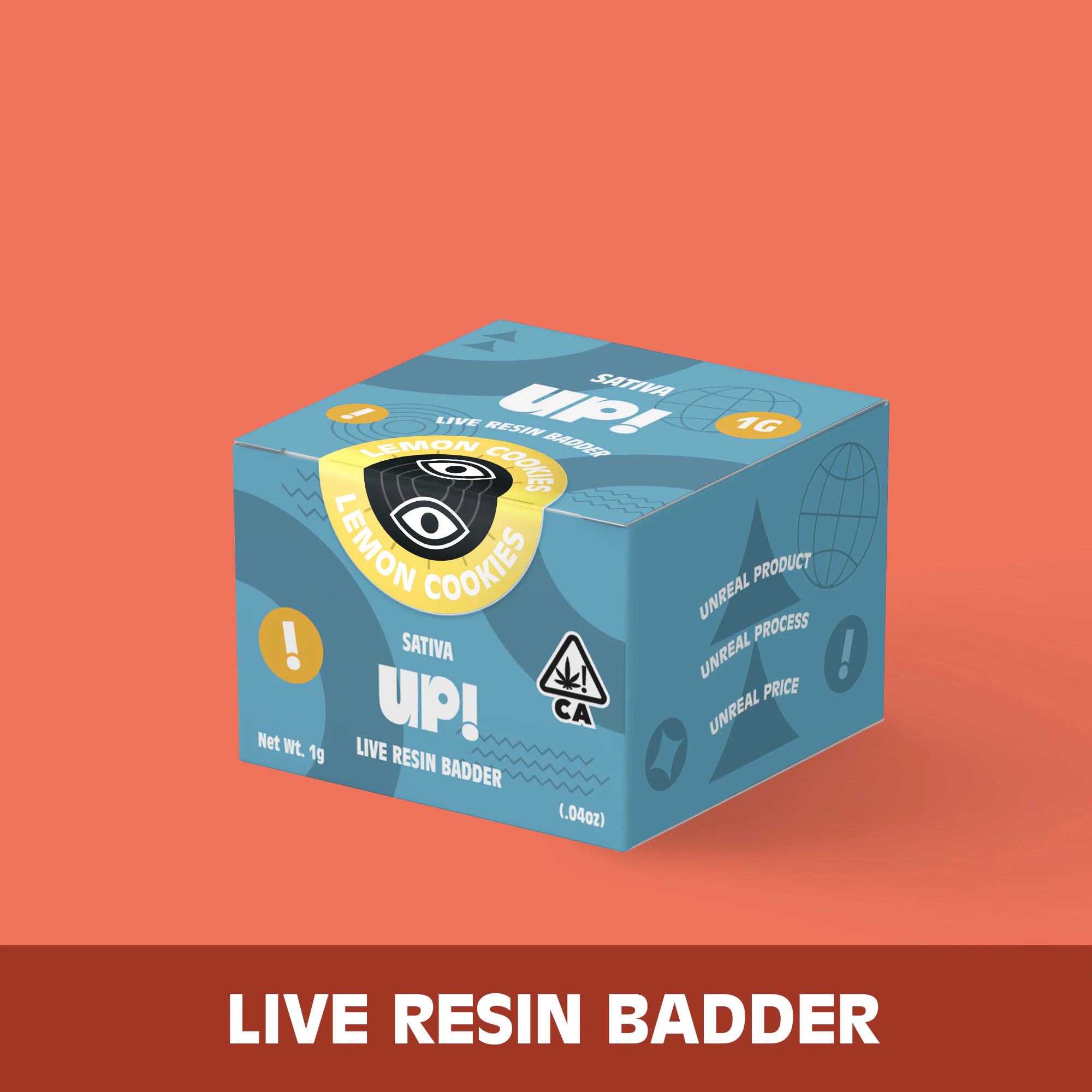 UP! - UP!: Lemon Cookies 1g Badder (S) Main Image