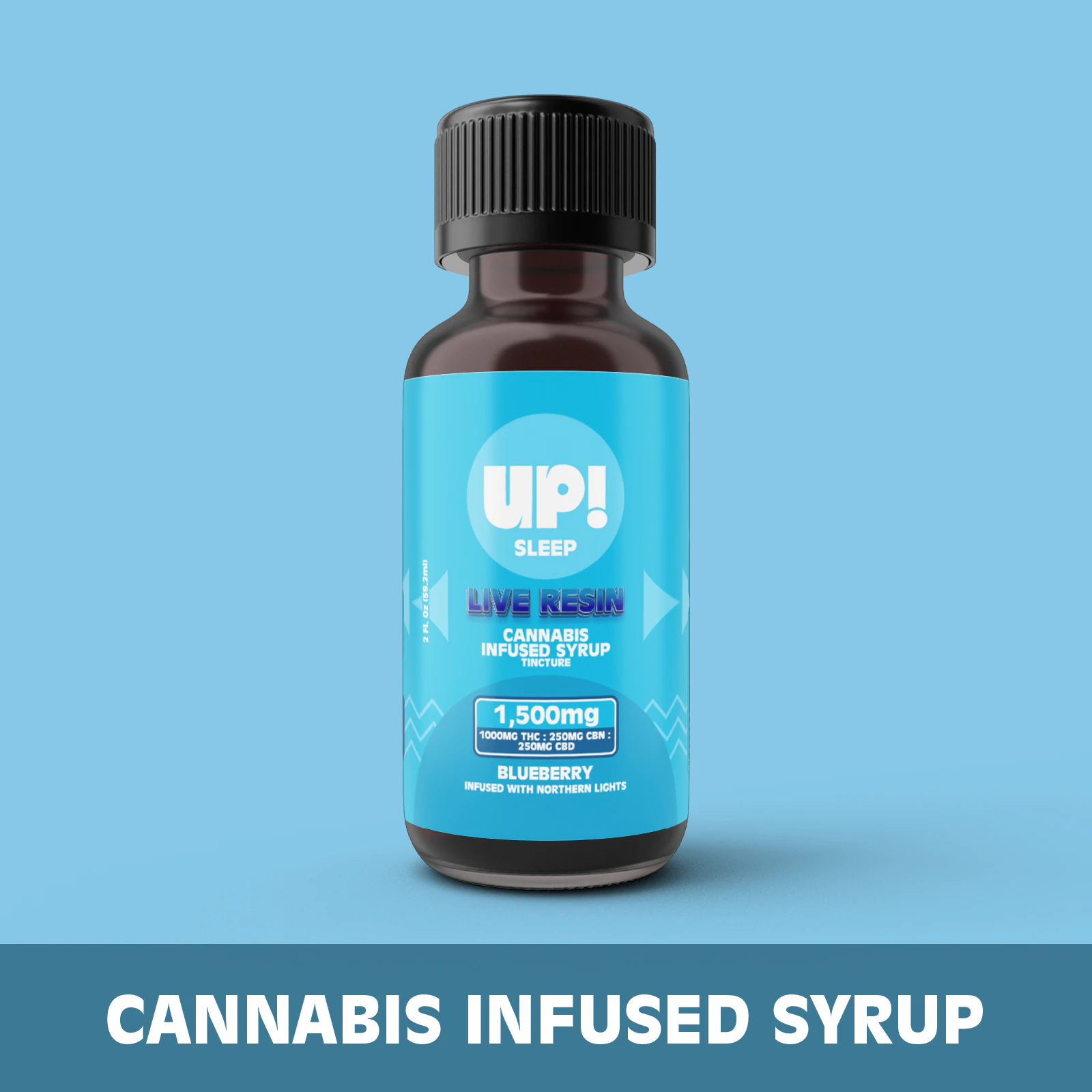 UP! - UP!: Blueberry Live Resin Tincture 1000mg (I) Main Image