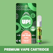 UP!: Lemon Cherry Gelato 1g Live Resin Vape Cart (H)
