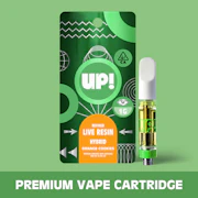 UP!: Orange Cookies 1g Live Resin Vape Cart (H)