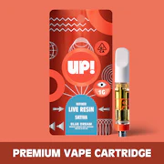 UP!: Blue Dream 1g Live Resin Vape Cart (S)
