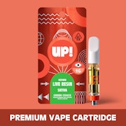 UP!: Green Crack 1g Live Resin Vape Cart (S)
