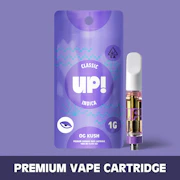 UP!: OG Kush 1g Classic Vape Cart (I)