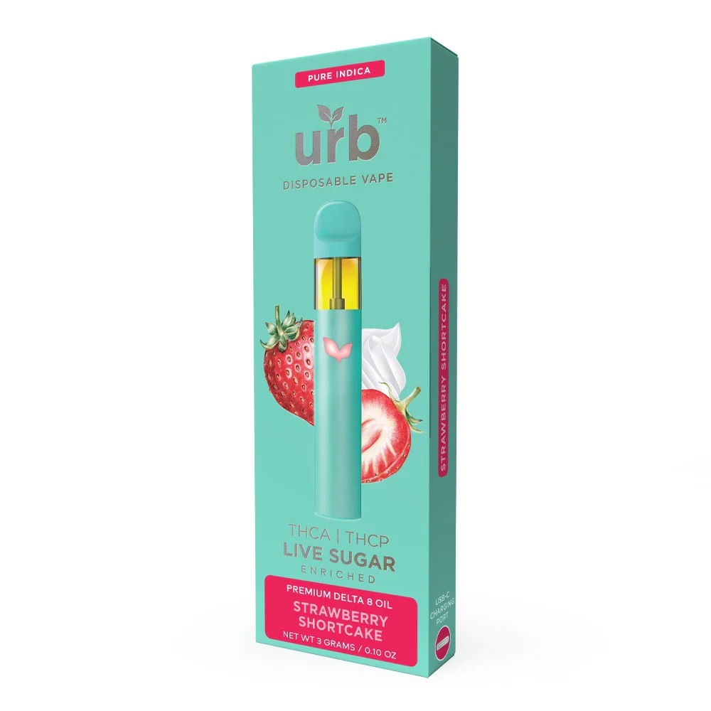 URB | Strawberry Shortcake 3G Dispo | Vape Pens - Tenness... URB | Strawberry Shortcake 3G Dispo | Vape Pens - Tenness...