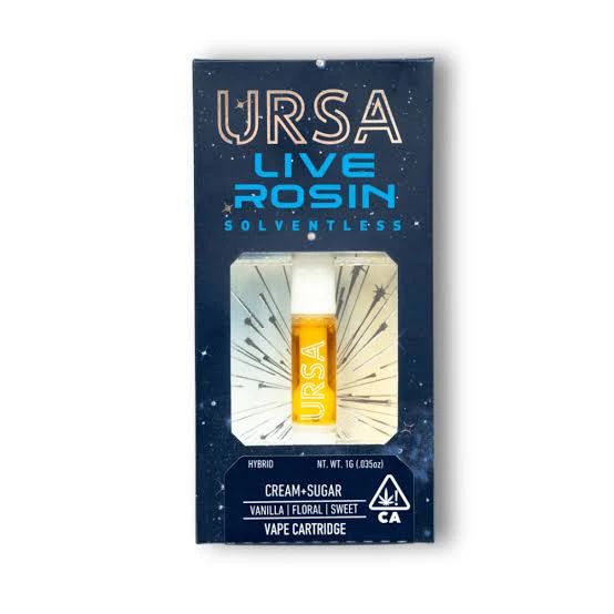 URSA - URSA - Cream + Sugar - Live Rosin - 1G Main Image