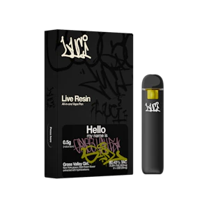 Luci - Luci | Grass Valley Girl- Live Resin vape | 0.5g Sativa-Dominant
