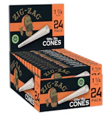 Zig-Zag | Ultra Thin Cones | 1 1/4 24pack