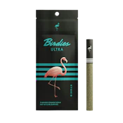 Ultra Hybrid (H) | 0.85g 3pk THCa Solventless Infused Joint | Birdies