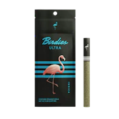 Ultra Indica (I) | 0.85g 3pk THCa Solventless Infused Joint | Birdies