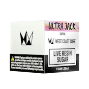 Ultra Jack (S) | 1g Live Resin Sugar | West Coast Cure
