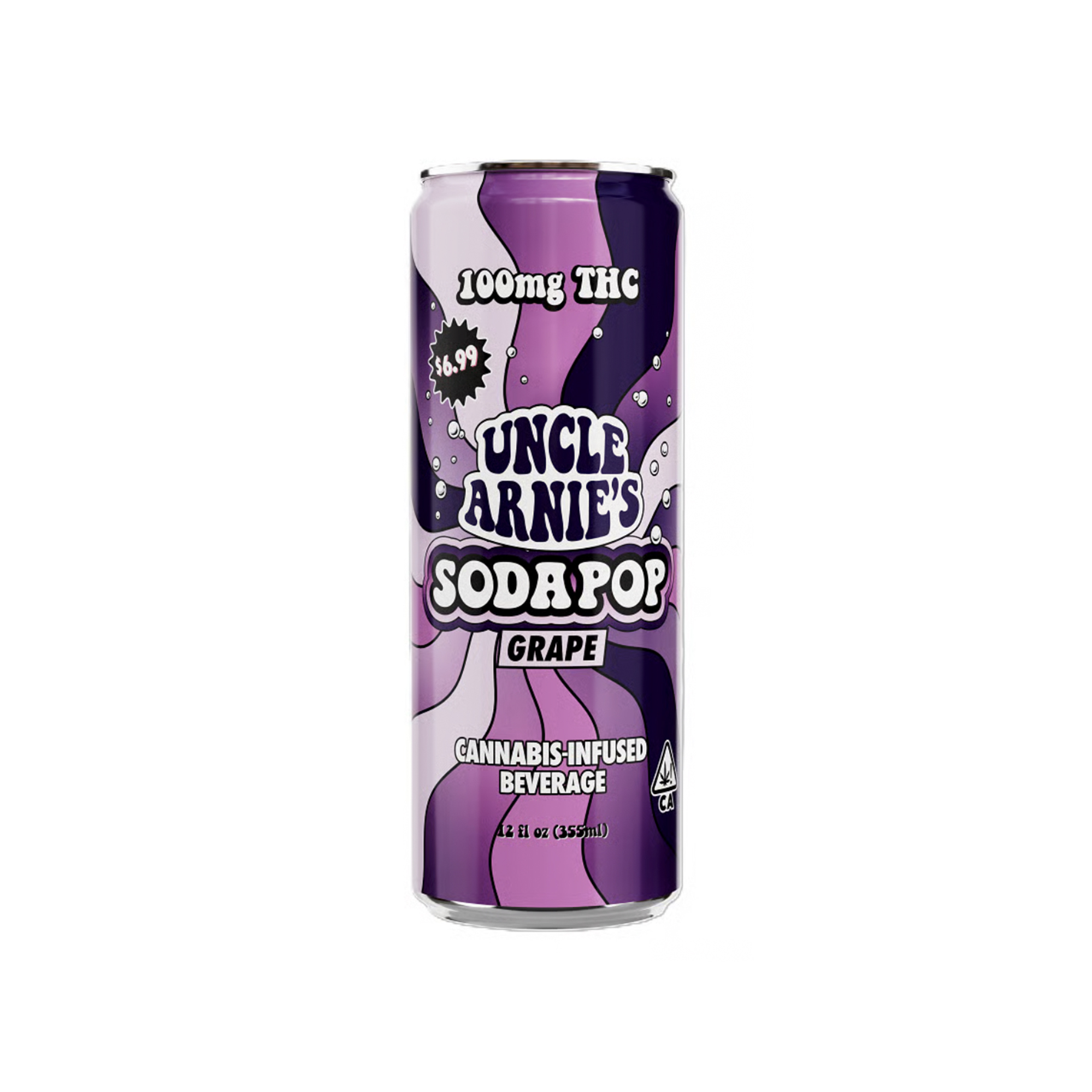 Uncle Arnie's Grape Soda 12oz 100mg