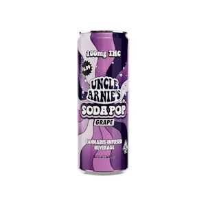 UNCLE ARNIE'S - Uncle Arnie's Grape Soda 12oz 100mg
