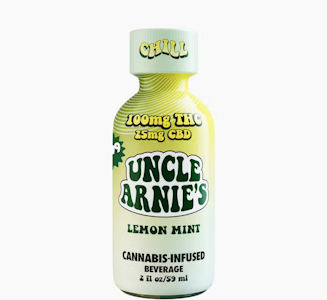 UNCLE ARNIE'S - Uncle Arnie's - 100mg 4:1 THC:CBD Shot - Lemon Mint