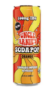 Uncle Arnies - Uncle Arnie's 100mg Orange Soda