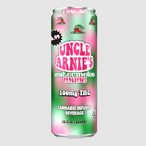 Uncle Arnies - Uncle Arnies Soda 100mg Watermelon Wave