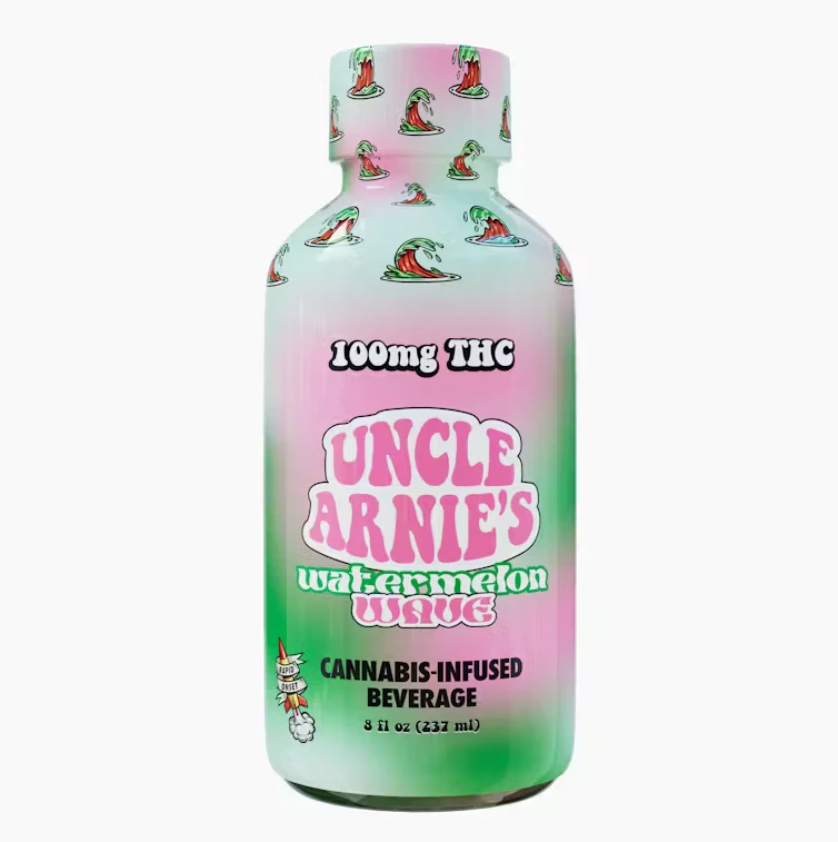 Uncle Arnies - Uncle Arnie's - 100mg Bottle - Watermelon Wave Main Image