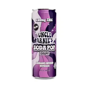 Uncle Arnies - Grape Soda (12 oz) - 100mg