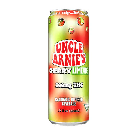 Uncle Arnies - Uncle Arnie's - Cherry Limeade Soda 100mg Main Image