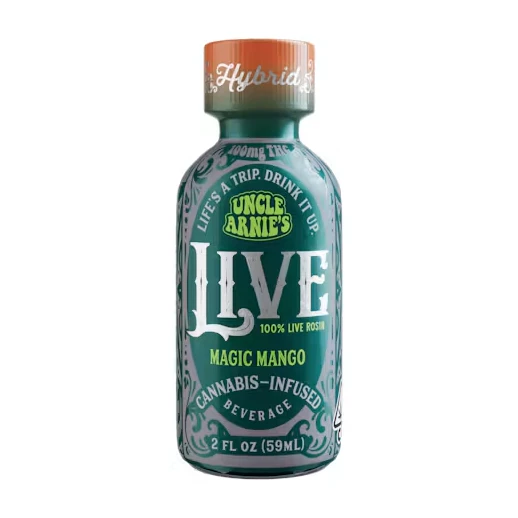 Uncle Arnies - Uncle Arnie's Live Rosin Shot 100mg Magic Mango Main Image