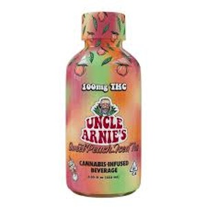 UNCLE ARNIE'S - UNCLE ARNIES | SWEET PEACH ICED TEA | BEVEAGE | 100MG