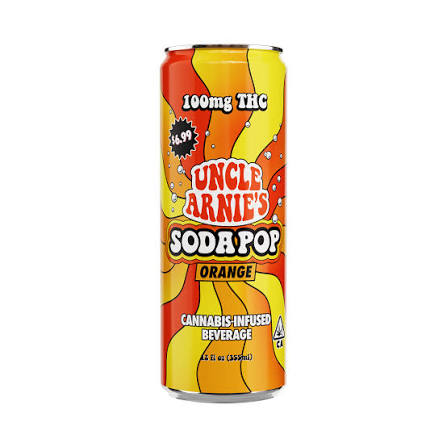 Uncle Arnie's - Orange Soda 100mg