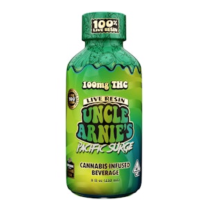 Uncle Arnie's - Uncle Arnie's - 100mg Live Resin 8oz Beverage (Pacific Surge)