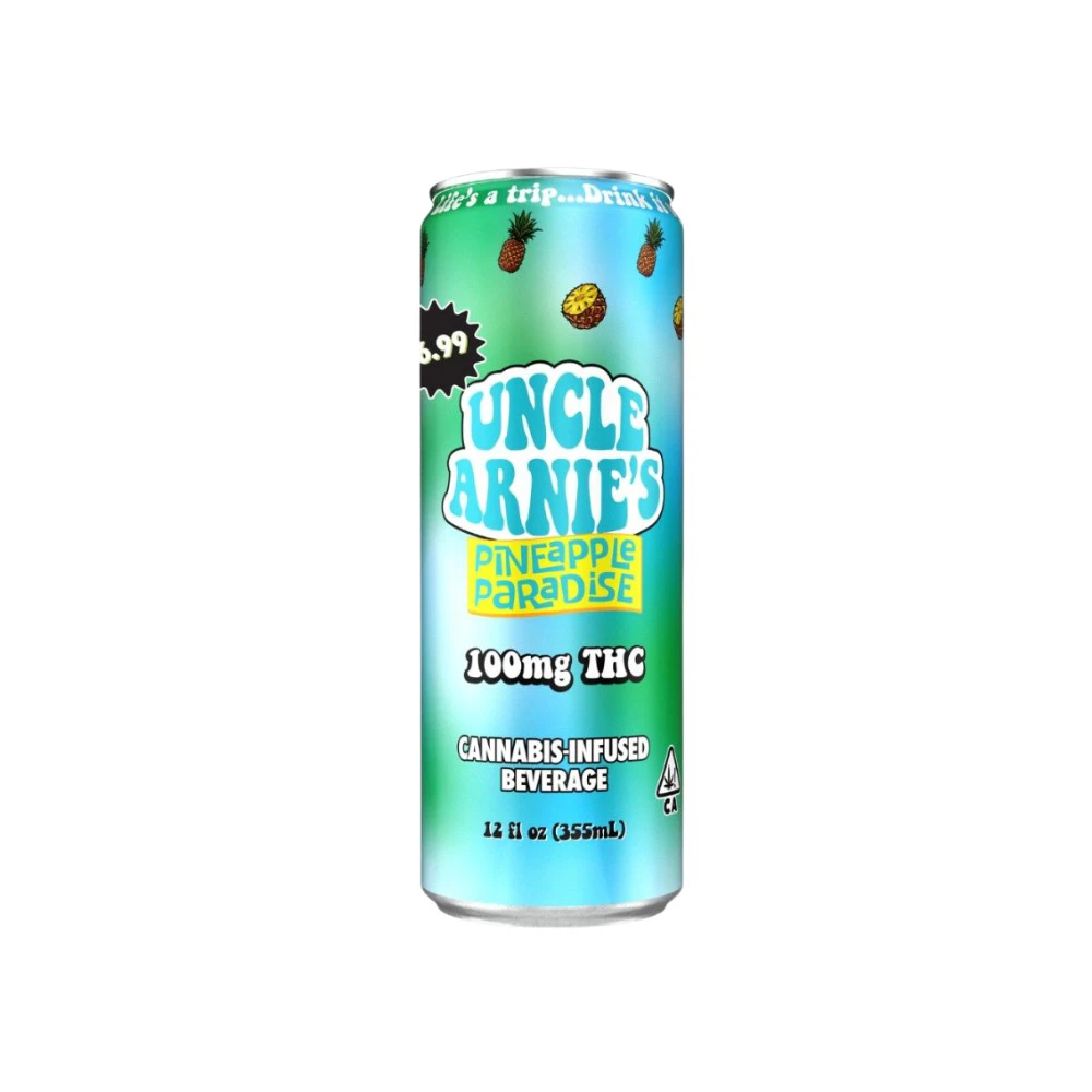 Uncle Arnies - Uncle Arnies | Pineapple Paradise | Beverage | [100mg] | Hybrid Main Image