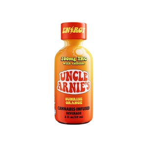 UNCLE ARNIE'S - SHOT - SUNRISE ORANGE WITH CAFFEINE 100MG - UNCLE ARNIE'S