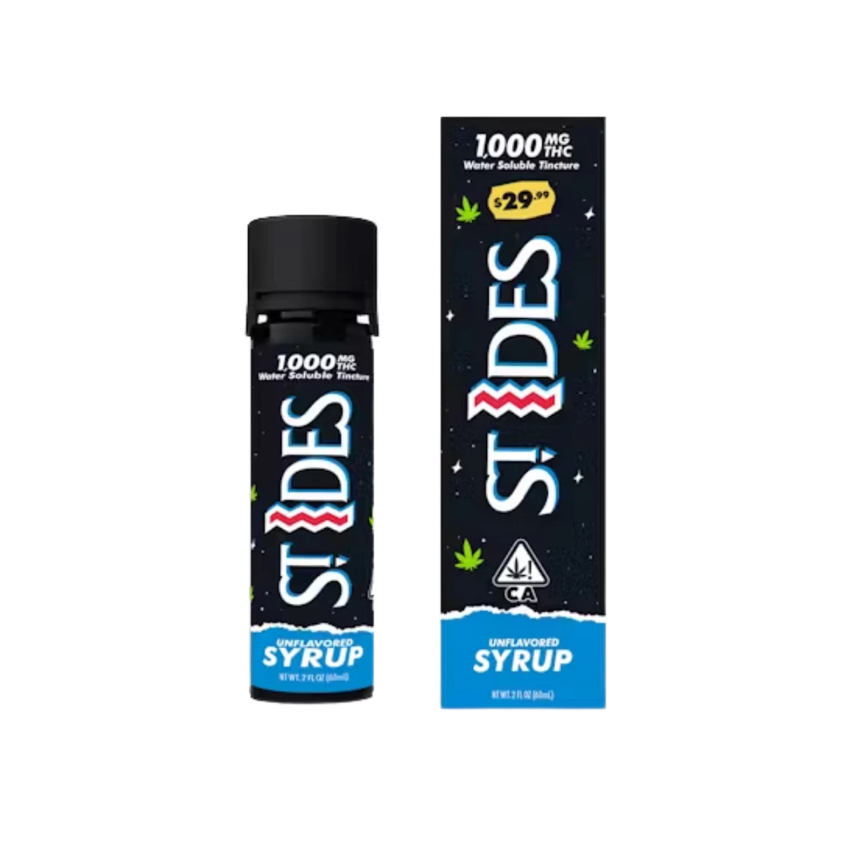 ST IDES - Unflavored | 2oz 1000mg Syrup Tincture | St Ides Main Image