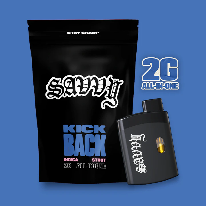 Savvy - Savvy | Strut 2g Disposable | Kickback - Fresh Berry | 2g Main Image