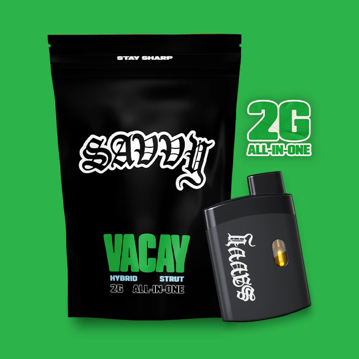 Savvy - Savvy | Strut 2g Disposable | Vacay - Peaches and Cream | 2g Main Image
