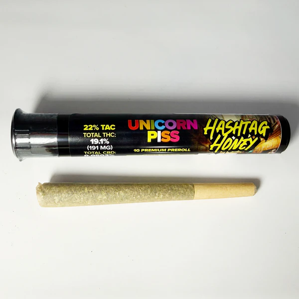 Hashtag Honey - Unicorn Piss - 1g Preroll Main Image