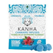 Kanha- Blue Raspberry Gummies 100 mg