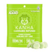 Kanha Nano- Key Lime Gummies 100 mg