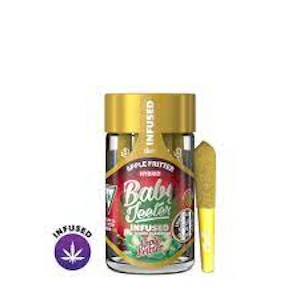 Jeeter - Jeeter - Apple Fritter - 2.5g Baby Jeeter Infused Pre-Rolls - 5pk
