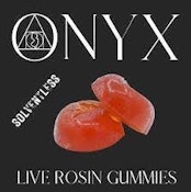 Edible | ONYX | Strawberry Fields | Live Rosin Gummies | 10pk/100mg