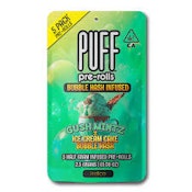 PUFF - Pack 5 ct - Bubble Hash Pre Roll - 2.5g - Indica - Gush Mintz x Ice Cream Cake