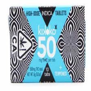 KIKOKO - Kikoko- Xtabs Indica 50 mg (Single Tablet)