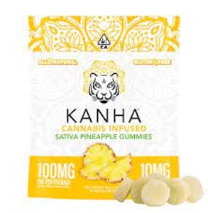 KANHA - Kanha- Pineapple Gummies 100 mg